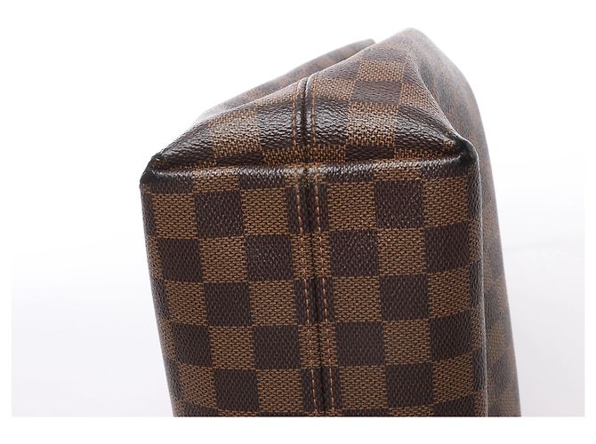 Borsa a tracolla Louis Vuitton Graceful PM Damier Ebene in marrone N44044 Rosso - vista 9