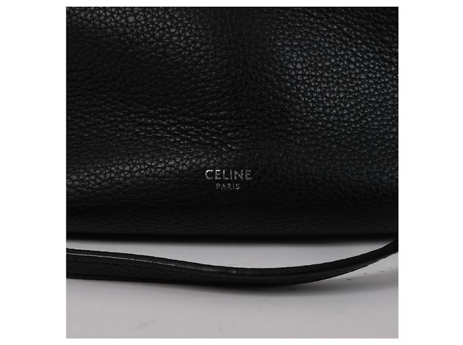 Céline Celine Big Bag Small Borsa a mano 2Way in pelle Nero - vista 7