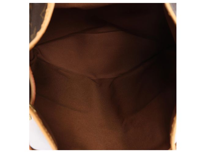 Montsouris Louis Vuitton Sac à Dos Bosphore Monogram Canvas Backpack in Brown M40107 Marrone - vista 12