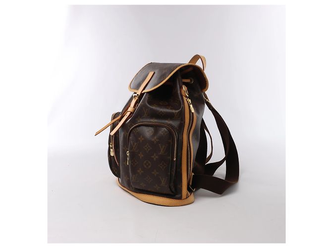 Montsouris Louis Vuitton Sac à Dos Bosphore Monogram Canvas Backpack in Brown M40107 Marrone - vista 2
