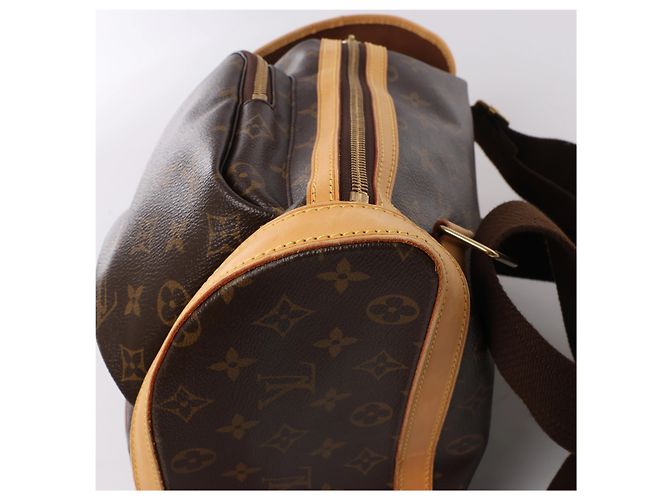 Montsouris Louis Vuitton Sac à Dos Bosphore Monogram Canvas Backpack in Brown M40107 Marrone - vista 8