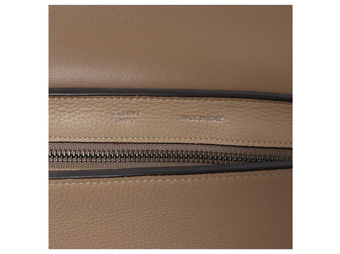 Céline Borsa a mano 2Way Celine Trapeze in pelle Beige - vista 11