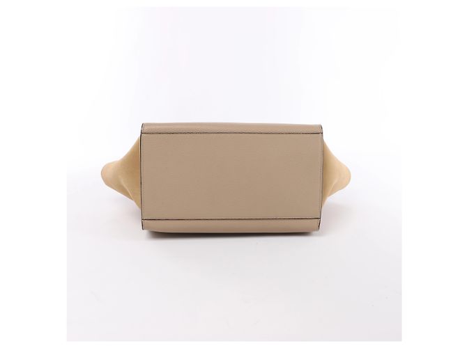 Céline Borsa a mano 2Way Celine Trapeze in pelle Beige - vista 7
