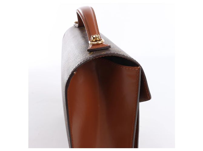 Borsa a mano Louis Vuitton Monceau Monogram Canvas in marrone M51185 - vista 4