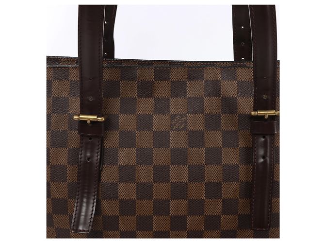 Borsa a tracolla Louis Vuitton Chelsea Damier Ebene in marrone N51119 Rosso - vista 6