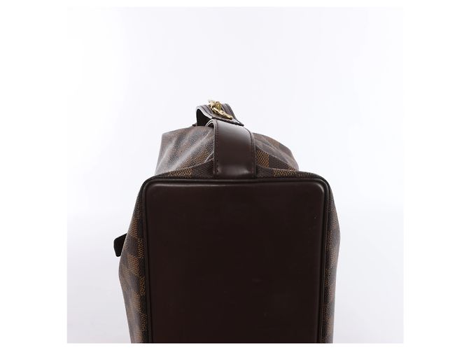 Borsa a tracolla Louis Vuitton Chelsea Damier Ebene in marrone N51119 Rosso - vista 9