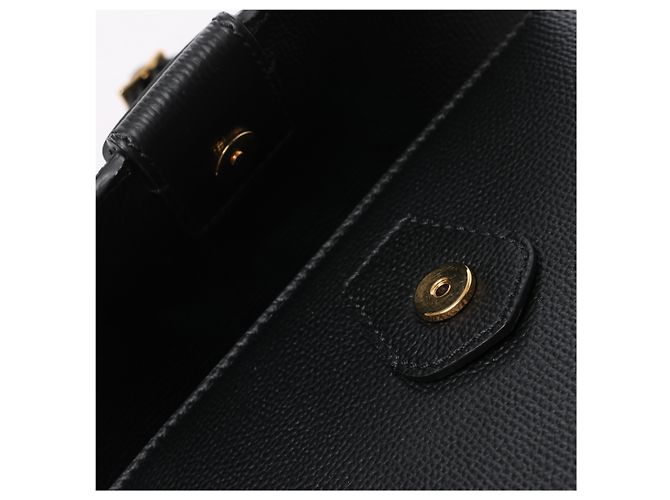 Borsa a mano 2Way Burberry Camberley in pelle nera Nero - vista 14