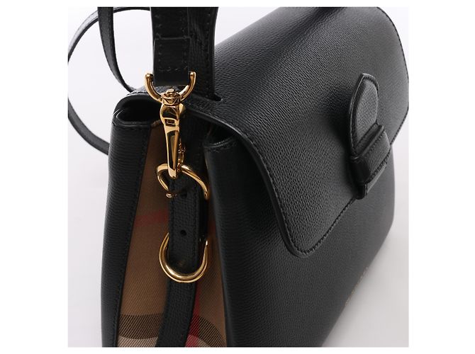 Borsa a mano 2Way Burberry Camberley in pelle nera Nero - vista 4