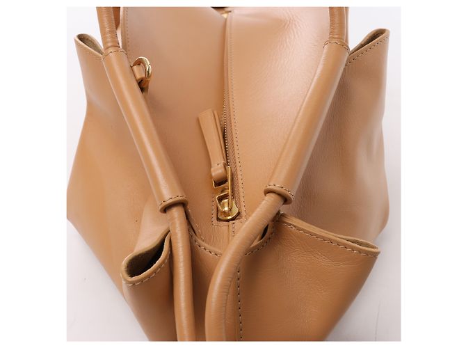 Borsa a mano 2Way Paseo in pelle LOEWE Beige - vista 4