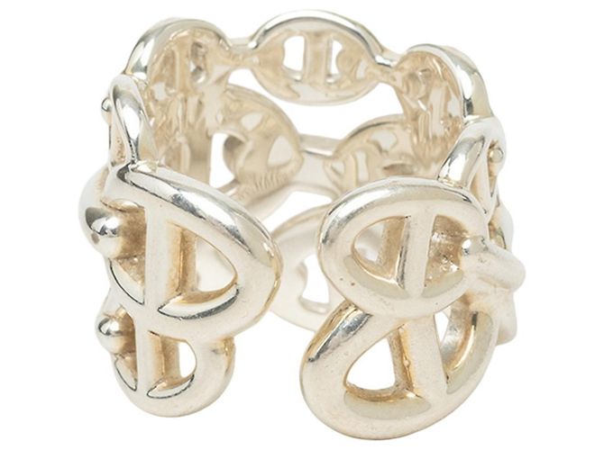 Hermès Hermes Chaine d'Ancre Enchainée GM Ring Silber - Ansicht 3