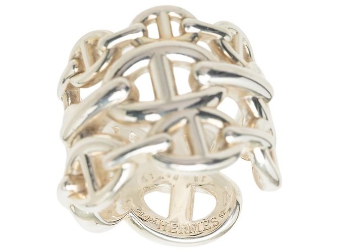 Hermès Hermes Chaine d'Ancre Enchainée GM Ring Silber - Ansicht 4