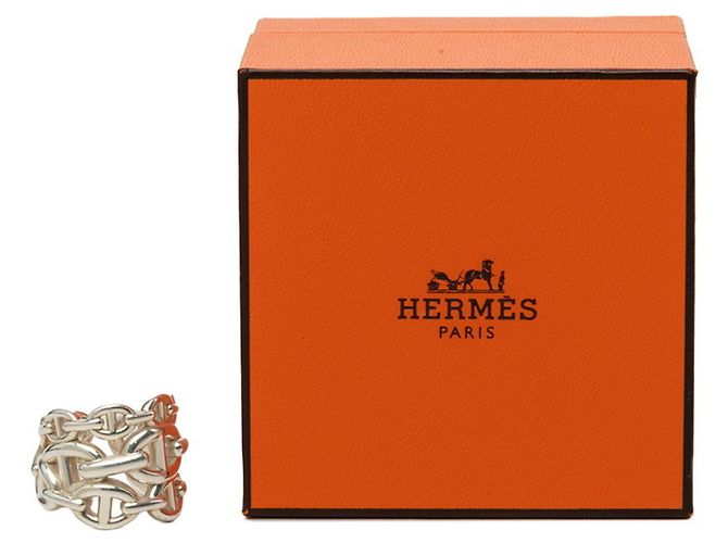 Hermès Hermes Chaine d'Ancre Enchainée GM Ring Silber - Ansicht 5