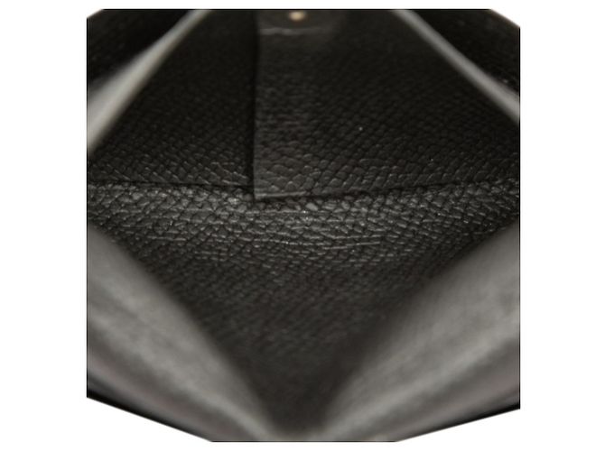 Hermès Monedero Hermes Bastia en Noir Black Negro - vista 4