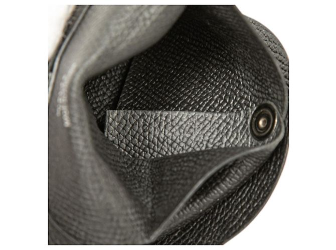 Hermès Monedero Hermes Bastia en Noir Black Negro - vista 6