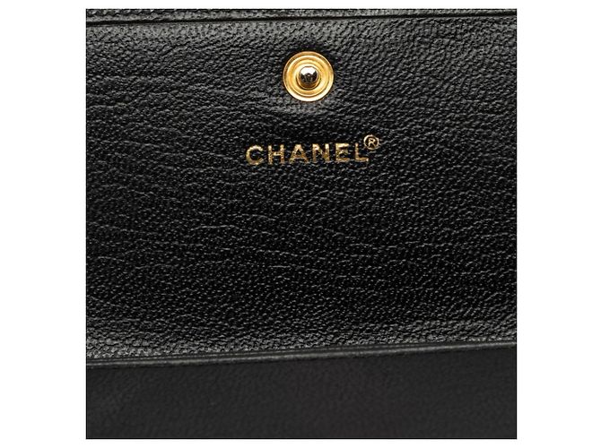 Cartera bi-fold Chanel Coco Mark Negro - vista 5