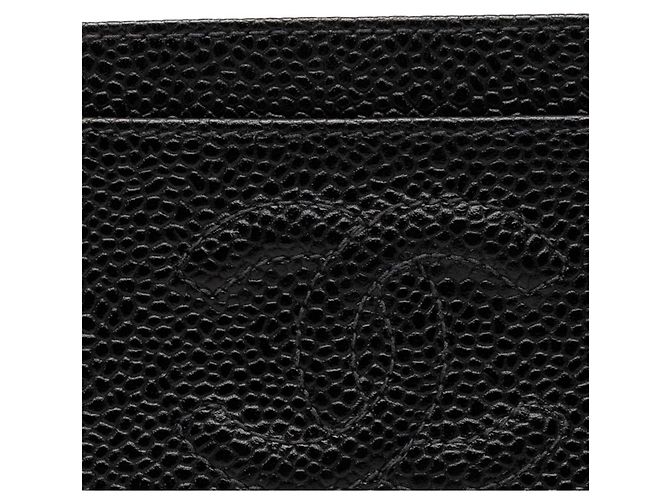 Tarjetero Chanel Coco Mark Negro - vista 4