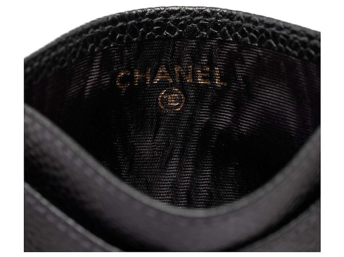 Tarjetero Chanel Coco Mark Negro - vista 6