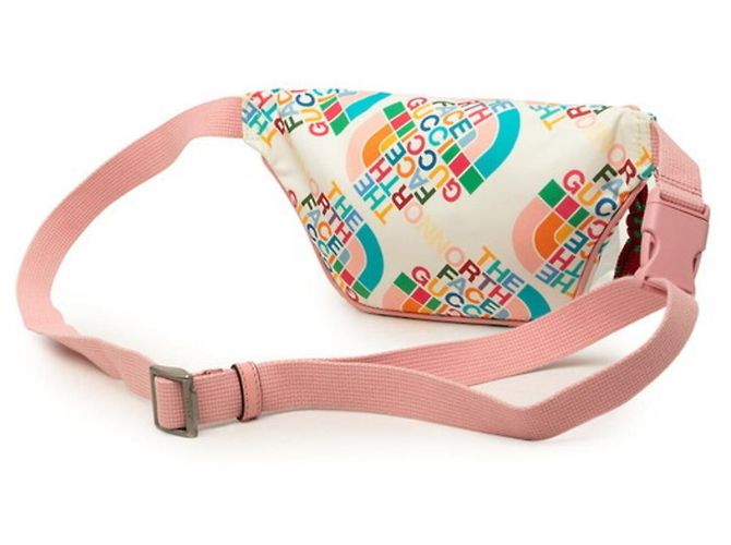 Gucci x The North Face Sac banane/Sac ceinture Blanc Multicolore - vue 2
