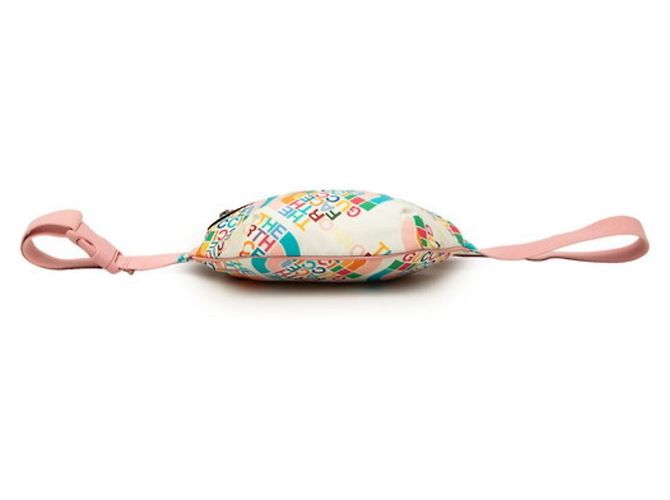 Gucci x The North Face Sac banane/Sac ceinture Blanc Multicolore - vue 3