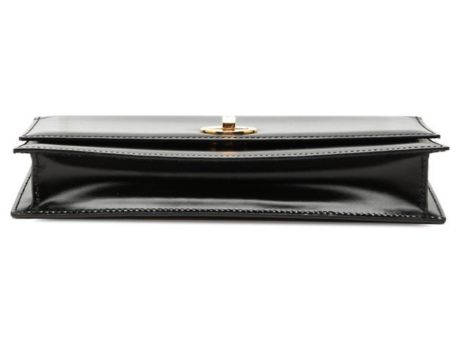 Bulgari Borsa a tracolla Bvlgari Logo in pelle nera Nero - vista 3