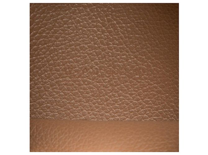 Hermès Portafoglio lungo Hermes Citizen Twill in pelle Swift marrone - vista 7