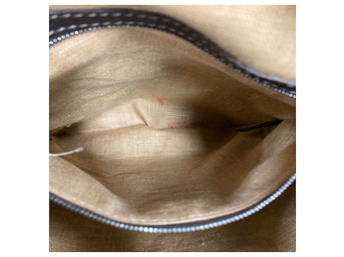 Borsa a tracolla Fendi Zucca Selleria Marrone - vista 5