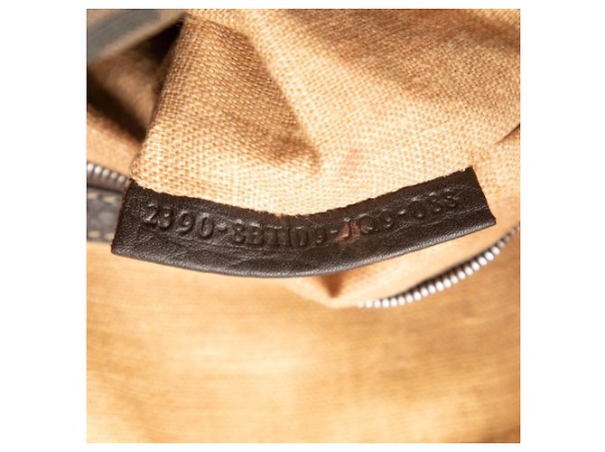 Borsa a tracolla Fendi Zucca Selleria Marrone - vista 7