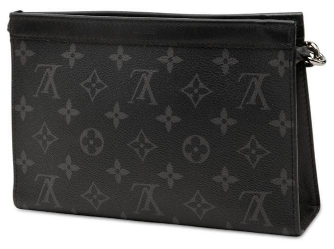 Cartera Louis Vuitton Monogram Eclipse Gaston Negro Monograma - vista 2