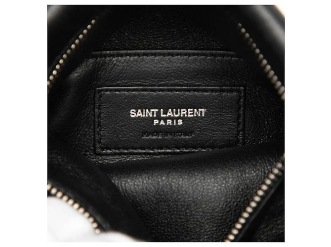 Borsa a tracolla Pochette Saint Laurent in pelle nera Nero - vista 5