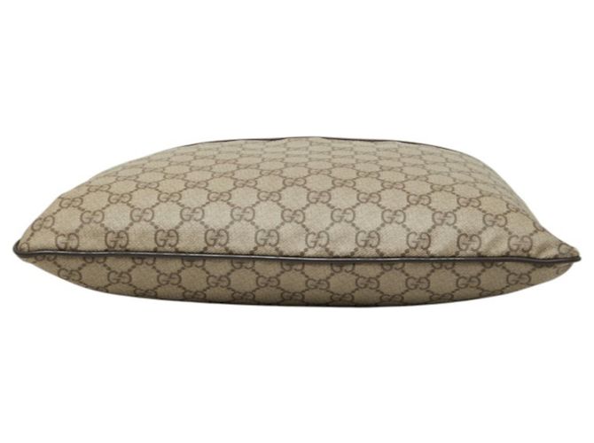 Borsa a Tracolla Gucci GG Supreme Marrone Beige - vista 3