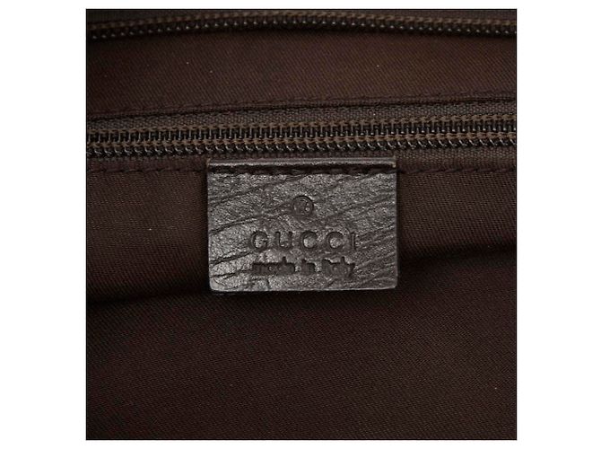 Borsa a Tracolla Gucci GG Supreme Marrone Beige - vista 7
