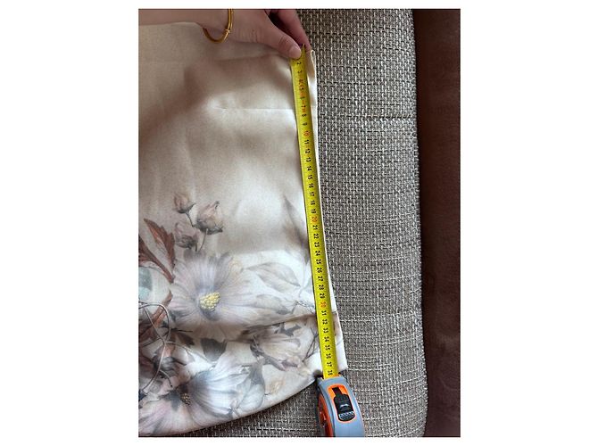 Dries Van Noten Midirock mit Blumenprint und Metallic-Saum Beige Metallisch - Ansicht 8