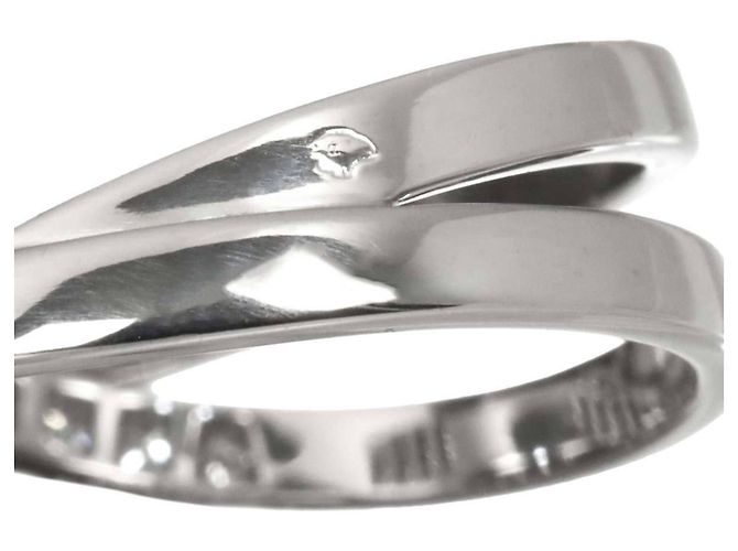 Anello Chanel Ruban de Diamond Band Ring in oro bianco 18K - vista 5
