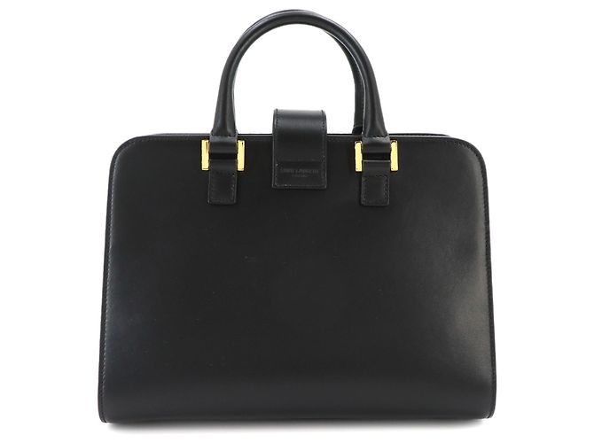 Borsa Saint Laurent Baby Cabas Nero - vista 3