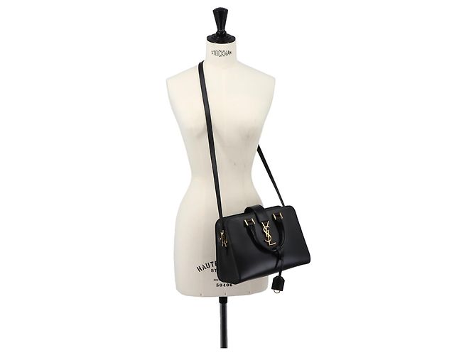 Borsa Saint Laurent Baby Cabas Nero - vista 9