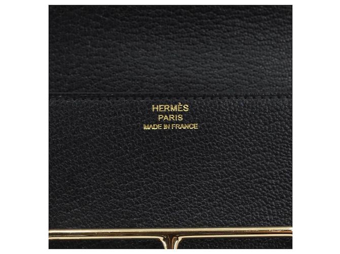 Hermès Cartera Hermes Roulis Slim Negro - vista 9