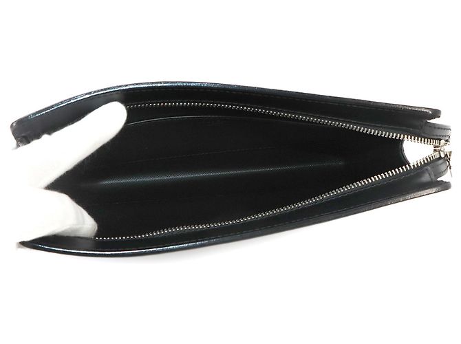 Louis Vuitton Epi Pochette Homme Clutch Handbag Nero - vista 7