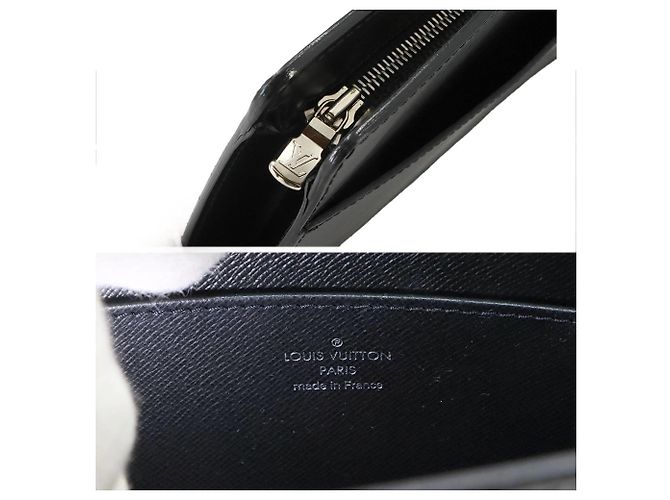 Louis Vuitton Epi Pochette Homme Clutch Handbag Nero - vista 8