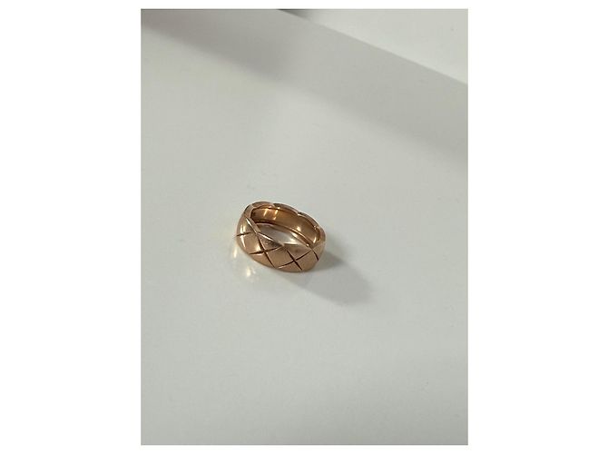 Anello Chanel Coco Crush Oro Beige - vista 2