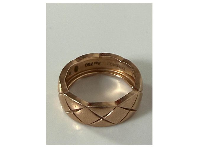 Anello Chanel Coco Crush Oro Beige - vista 4