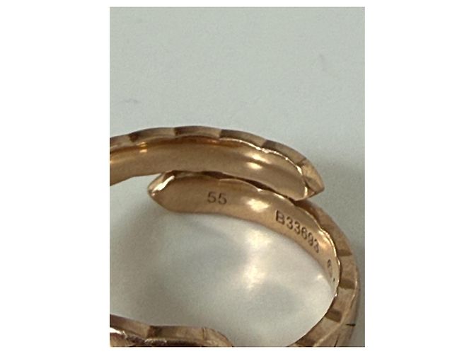 Anello Chanel Coco Crush in oro beige e diamanti - vista 5