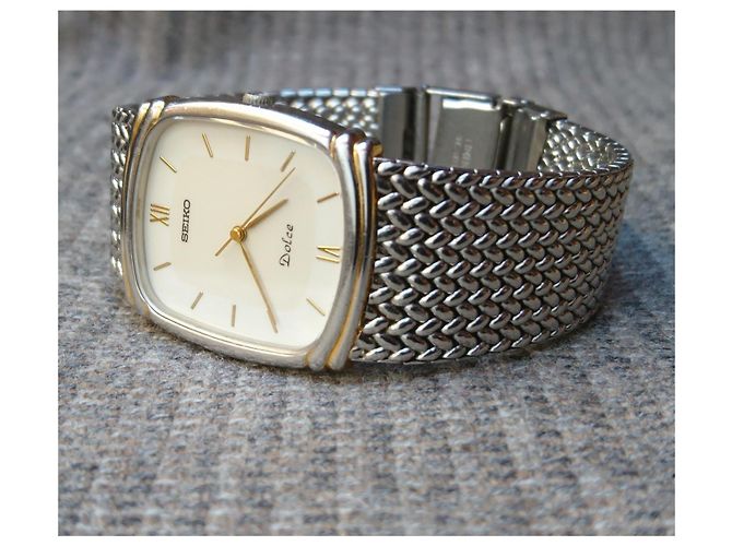 Relógio Seiko Dolce Quartz 7741-5110 Branco - vista 10