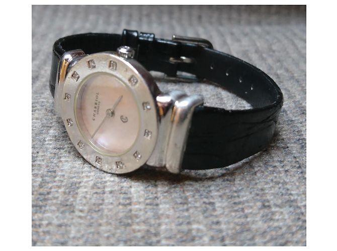 Autre Marque Charriol St. Tropez Quarzuhr 925 Silber ref. 00.6041 Weiß Silber Hardware - Ansicht 10