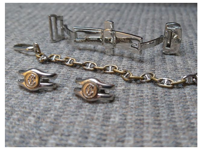 Autre Marque Charriol St. Tropez Quarzuhr 925 Silber ref. 00.6041 Weiß Silber Hardware - Ansicht 12