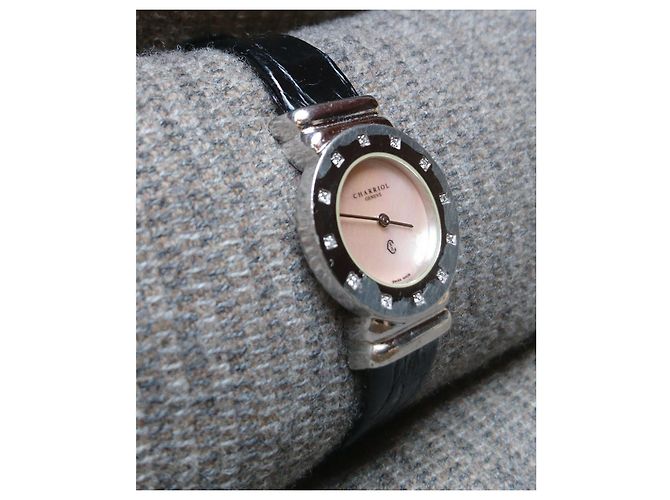Autre Marque Charriol St. Tropez Quarzuhr 925 Silber ref. 00.6041 Weiß Silber Hardware - Ansicht 2