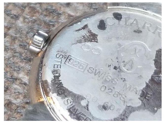 Autre Marque Charriol St. Tropez Quarzuhr 925 Silber ref. 00.6041 Weiß Silber Hardware - Ansicht 5