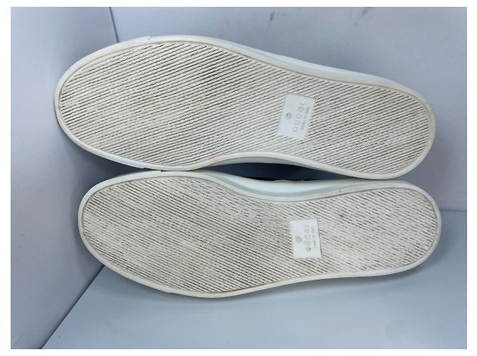 Gucci Ghost Leder Slip-On Sneaker Schwarz Mehrfarben - Ansicht 8
