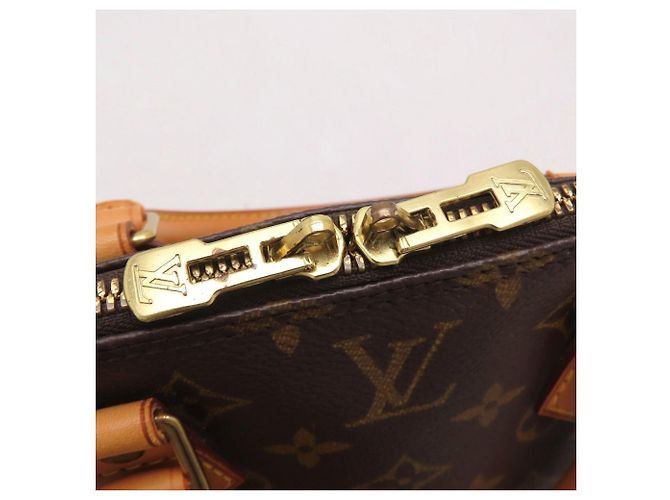 Borsa Louis Vuitton Monogram Alma Marrone - vista 13