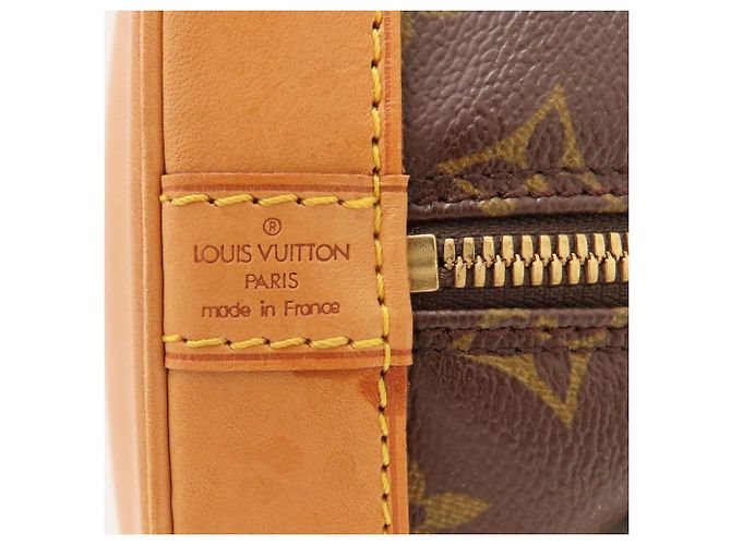 Borsa Louis Vuitton Monogram Alma Marrone - vista 15