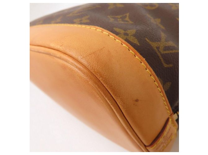 Borsa Louis Vuitton Monogram Alma Marrone - vista 19